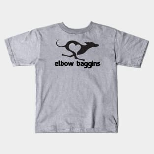 Elbow Baggins greyhound hobbit shirt Kids T-Shirt